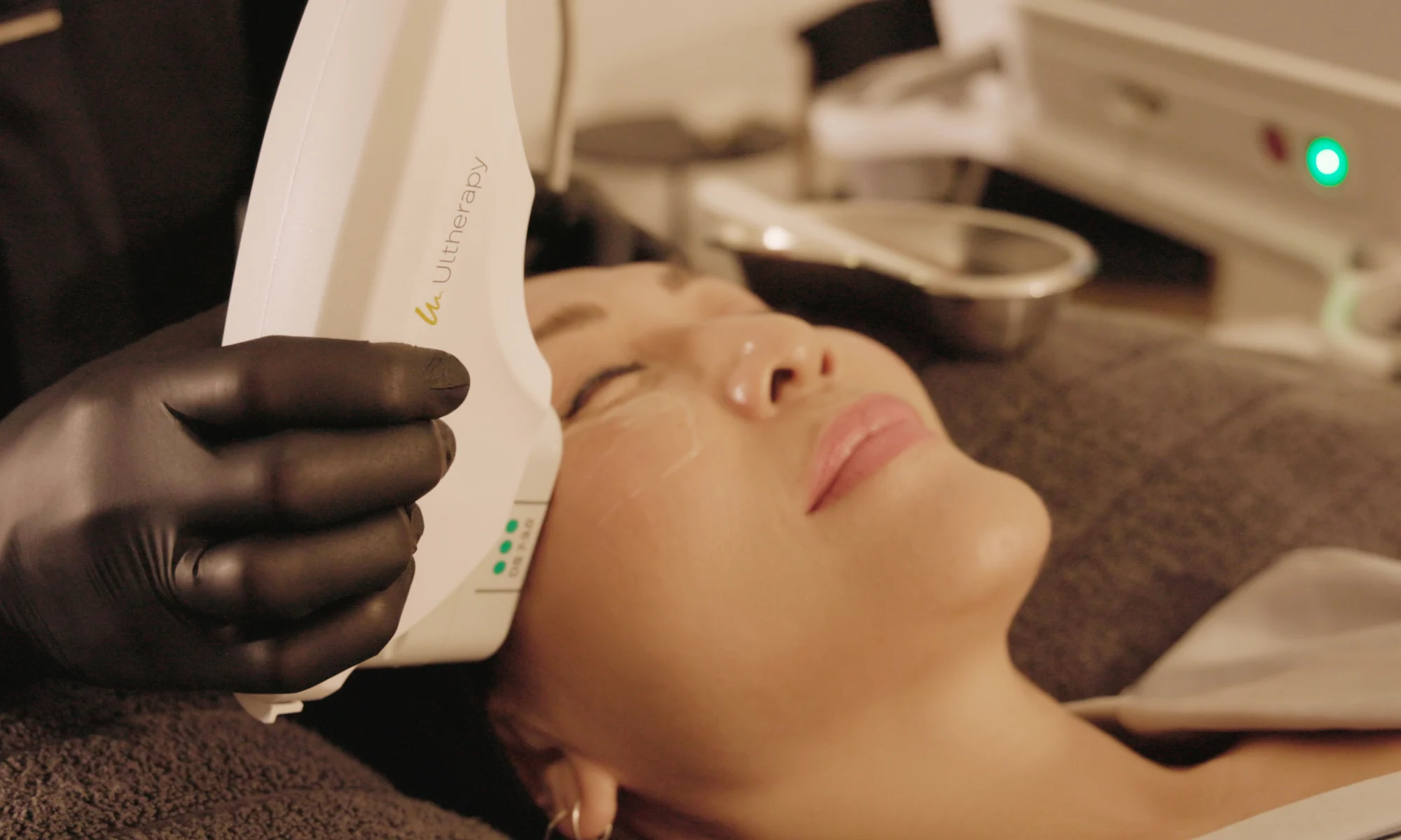 Ultherapy PRIME performed on a patient